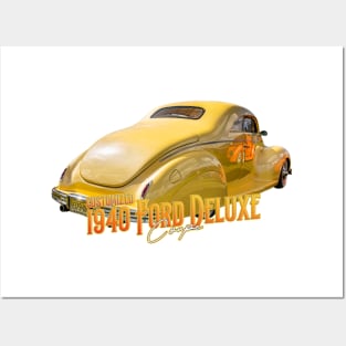Customized 1940 Ford Deluxe Coupe Posters and Art